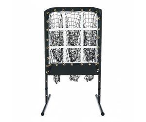 Hailong Ming Base d'Entraînement de Baseball Filet Cible d'exercice Multi-Ouvertures Structure Renforcée Adapté aux Séances Techniques d'Équipe École Maison Extérieur