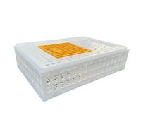 Hailong Ming Caisse Transport volaille et Cage Transport Lapin en Plastique pour l'élevage, Blanc