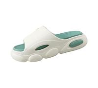 Hailong Ming Chaussures EVA, Mules Ouvertes, Pantoufles D'usage, Blanc 40 à 41