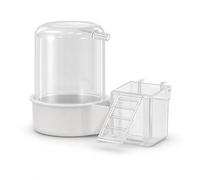 Hailong Ming Distributeur d'eau et Nourriture pour Oiseaux en Cage, pour Oiseaux chanteurs - Cage Oiseau, Distributeur d'eau + Nourriture, 90 ML + 90 ML