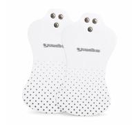 Hailong Ming Électros, coussinets électros avec gel conducteur pour électrostimulateur, s rechange pour physiothérapie, 2 paires de remplacement (chauffant)