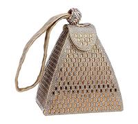 Hailong Ming Pochette élégante, Sac à Main, Sac pour Femme pour Les Banquets de Mariage, Or