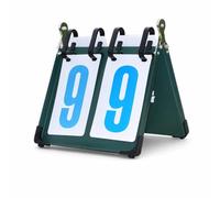 Hailong Ming Tableau Score Billard Pliable Rabat, PVC - utilisation polyvalente - chiffres bicolores - affichage 2 4 chiffres - crochet pliage - pour, Bleu, Marqueur à 2 chiffres en acier, bleu