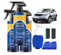 Hailoyearn Coating Agent Spray, Advanced Car Quick-Acting Coating Agent Spray, Car Care, Renovation, and Paint Repair, Waterless Wash Coat Wax Polish Sprays (3pcs)