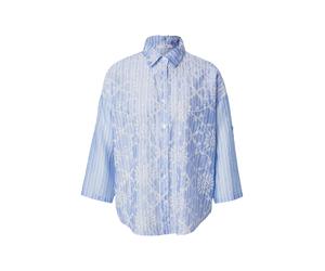 Hailys Chemisier 'Ka44ta' bleu clair / blanc, Taille XS