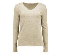 Hailys Damen T-Shirt Zebra-Muster V-Ausschnitt