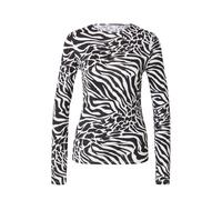 Hailys T-shirt 'Ka44lea' crème / noir, Taille XS