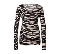 Hailys T-shirt 'Zi44na' beige clair / noir, Taille S