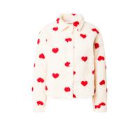 Hailys Veste mi-saison 'El44lie' rouge / blanc cassé, Taille XS-S