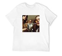 Haim Something to Tell You Print Unisex T-Shirts Men Tee Cotton Tops White Shirt S