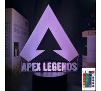 HaiMa Apex Legends Logo Night Light Led Color Changing Light Pour Game Room Decor Ideas Cool Event Prize Gamers Birthdays Gift Usb Lamp - 7 Color Touch