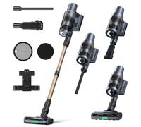 HAIMEEC C3V Aspirateur sans Fil, Conception Anti-Poils d‘Animaux - Léger et Maniable pour Moquettes, Sols et Intérieur Auto