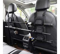 HAIMEN - Support de canne à pêche universel - Réglable - Pour siège arrière de voiture - Avec sangle en nylon