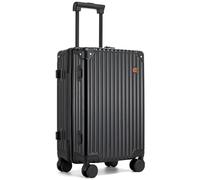 Haimyren Bagage à main de 50,8 cm, valise à roulettes rigide approuvée par les compagnies aériennes avec roues rotatives, serrure TSA, bagage de voyage léger en polycarbonate + ABS pour homme et femme