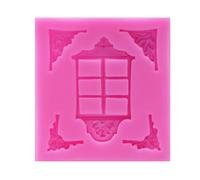 Haione Moule à Fondant rectangulaire en Silicone,Style Baroque Vintage,sculpté,avec Cadre Photo sculpté. Outils de pâtisserie pour la création de Biscuits,Bougies,savons et Bonbons (#6)