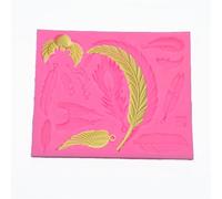 Haione Moule en Silicone Ailes d'ange en Forme de Plumes pour Fondant,Chocolat et gâteaux-Outils de décoration pour la pâtisserie,Biscuits,Savon,Bougies et Bonbons-(#3)