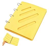 Hair Accessories Organizer Book - Foldable Felt Clips Holder | Girls