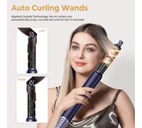 Hair Air Styler Brush Brosse Chauffante Brushing Sèche-Cheveux Appareils et Outils de Coiffure Coffret Kit, 1000W