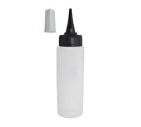Hair Applicator Bottle - Refillable Squeeze For Precision | Color Oil Coloring Container Pointed Tip | Salon Barber Shop Hairstylists Moms Professionals Friends