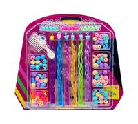 Hair Beads Set, Cartoon Hair Beads for Kids, Cute Hair Ornaments, Girls Creative Hair Decoration, Hair Styling Accessories, Hair Braiding Beads, Colorful Hair Decorations, Fun Hair Styling Tools,