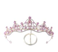 Hair Bijoux Couronne Tiaras pour femmes coréen Crystal Bridal Crown Hair Dress ACCESSOIRES TIARA FEMMES DIATHER