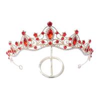Hair Bijoux Couronne Tiaras pour femmes coréen Crystal Bridal Crown Hair Dress ACCESSOIRES TIARA FEMMES DIATHER