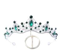 Hair Bijoux Couronne Tiaras pour femmes coréen Crystal Bridal Crown Hair Dress ACCESSOIRES TIARA FEMMES DIATHER