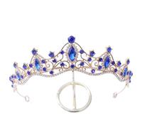 Hair Bijoux Couronne Tiaras pour femmes coréen Crystal Bridal Crown Hair Dress ACCESSOIRES TIARA FEMMES DIATHER
