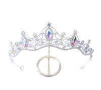 Hair Bijoux Couronne Tiaras pour femmes coréen Crystal Bridal Crown Hair Dress ACCESSOIRES TIARA FEMMES DIATHER