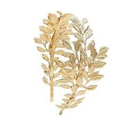 Hair Bijoux Couronne Tiaras pour femmes Gold Couleur feuille de mariage Couronne de mariée