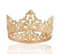 Hair Bijoux Crown Tiaras for Women Baroque Big Crown Royal King Queen Tiara Prom Party Costume Accessoires de cheveux Goldtiaras