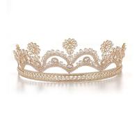 Hair Bijoux Crown Tiaras for Women Baroque Vintage Green Royal Royal Crowns Bride Blue Red Crow