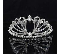Hair Bijoux Crown Tiaras for Women Bridal Tiaras & Crowns Band Band Flower Rhingestone Mariage-Hair Accessoires Fashion Big Crown Hair-Jewelry by Gagalu (Couleur: 3)