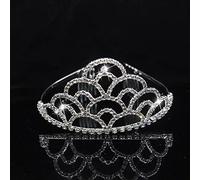 Hair Bijoux Crown Tiaras for Women Bridal Tiaras & Crowns Bandband Flower Rhingestone Wedding-Hairs Accessories Fashion Big Crown Hair-Jewelry by Gagalu (Couleur: 4)