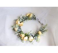 Hair Bijoux Crown Tiaras for Women Crown Shining Rhingestone Tiara Circle complet grande couronne ajusté de mariage ajustable Big Crowns - RED