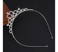 Hair Bijoux Crown Tiaras for Women Crystal Crown For Women Wedding Bridal Crowar Heathes Sparkling Princess Queen Bridal Crown Girl Hair Bijoux pour la fête d'anniversaire (Couleur: Z1)