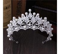 Hair Bijoux Crown Tiaras for Women Crystal Pearl Crowns Rhinestone Tiara Brides Breeband Hair Bijoux Princesse Couronne de mode Mode de mariage Accessoires de cheveux par Gagalu
