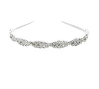 Hair Bijoux Crown Tiaras for Women Fashion Simple Crystal Wedding Tiaras Couronnes Headpices Hair Accessoires de cheveux Bijoux de cheveux