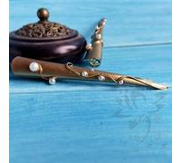 Hair Bijoux Crown Tiaras for Women Qing Dynasty Impéromyer et Little Princess Hair Tiara Qitou Hat pour drame Royi's Royal Palace Love Accessoire fait à la main pour les photos Couleur: A1 Tiara