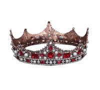 Hair Bijoux Crown Tiaras for Women Vintage Baroque Royal Crown King King Wedding Tiara for Women Bride Headpice Men Crystal Hair Bijoux Diadem