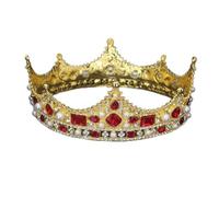 Hair Bijoux Crown Tiaras for Women Vintage Baroque Royal Crown King King Wedding Tiara for Women Bride Headpice Men Crystal Hair Bijoux Diadem