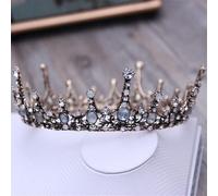 Hair Bijoux Crown Tiaras for Women Vintage Tiara Crown Bride Crystal Queen King Crown Wedding Hair Jewelry Accessoires Femmes Men Hommes Pageant Prom Headpiece, 01