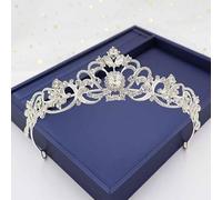 Hair Bijoux Crown Tiaras for Women Wedding Crown For Bride Headpice Baroque Tiara and Crown Fashion Princess Tiara Rhinestone Hair Accessoires Headdresscn026SMutil