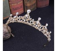 Hair Bijoux Crown Tiaras for Women Wedding Crown for Bride Headpice Baroque Tiara and Crown Fashion Princess Tiara Rhinestone Hair Accessoires Headdresscn009GMutil