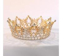 Hair Bijoux Crown Tiaras For Women's Men's Crown Headwear Prince Crown King Beauty Contest Crown Queen Bar Show Crown Crown Universal Crown for Men and Women