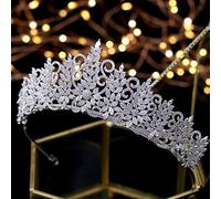 Hair Bijoux Crown Tiaras pour femmes Bronze Bronze Black Rhingestone Perles Bridal Crown Mariage Accessoires de cheveux Gold Crystal couronnes Brides-Mutil