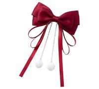 Hair Bow Clips, Stylish Hairstyling Accessories, Silky Satin Hair Bows, Women Girls Ladies Wives Including Social Event Daily Wear Concerts School Dance Travel Masquerade Party