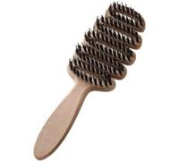 Hair Brush Boar Hair Detangler,Curling Brush,Styling Brush for Curly Hair for Men and Women to Fix and Shape Curls,Enhance Hair Texture