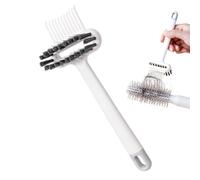 Hair Brush Cleaner Tool Rake, Portable Mini Device, 2 in 1 Sturdy Build, Home Salon Barber Travel Bathroom Vanity Bag Tool, Premium Quality Grooming Accessory, Perfect Choice for Daily Bristle Tasks