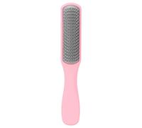 Hair Brush for Curly Hair Classic 9 Row Brush for Separating Shaping Defining Long Short Hair (Rose)